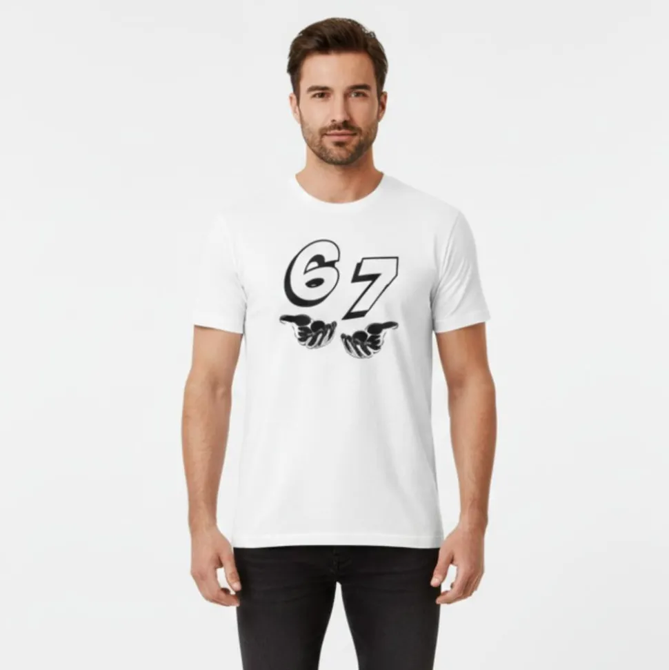 67 Unisex T-shirt - White