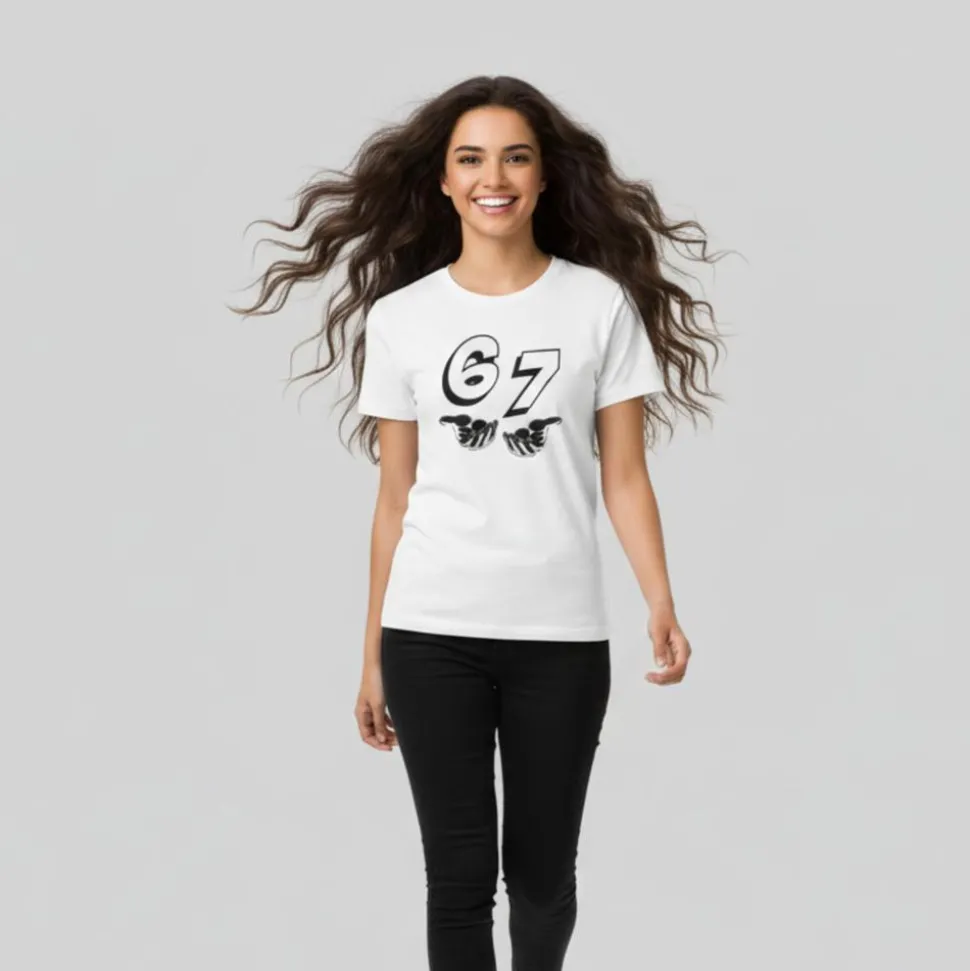 67 Unisex T-shirt - White