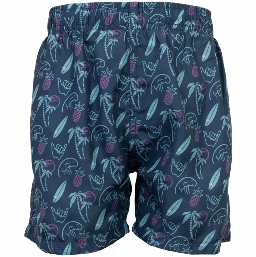 Anyway Børne Badeshorts - Blue print
