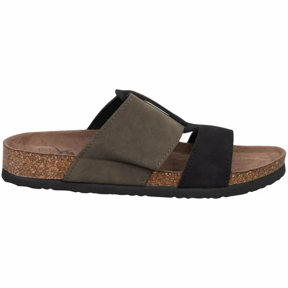 Anyway Dame Sandaler - Black/Army