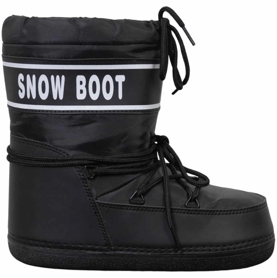 Anyway Snow Boots Unisex Vinterstøvler - Black