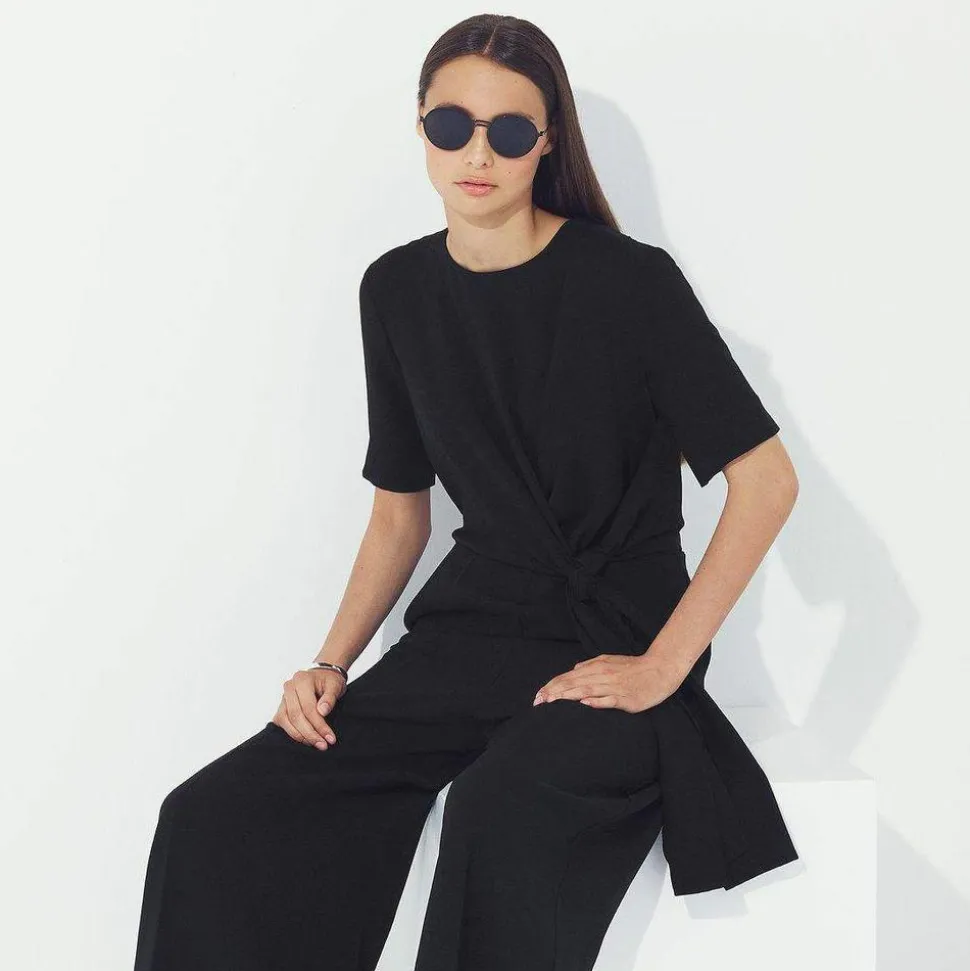 AYM Yael Unisex Solbriller - Black/Black