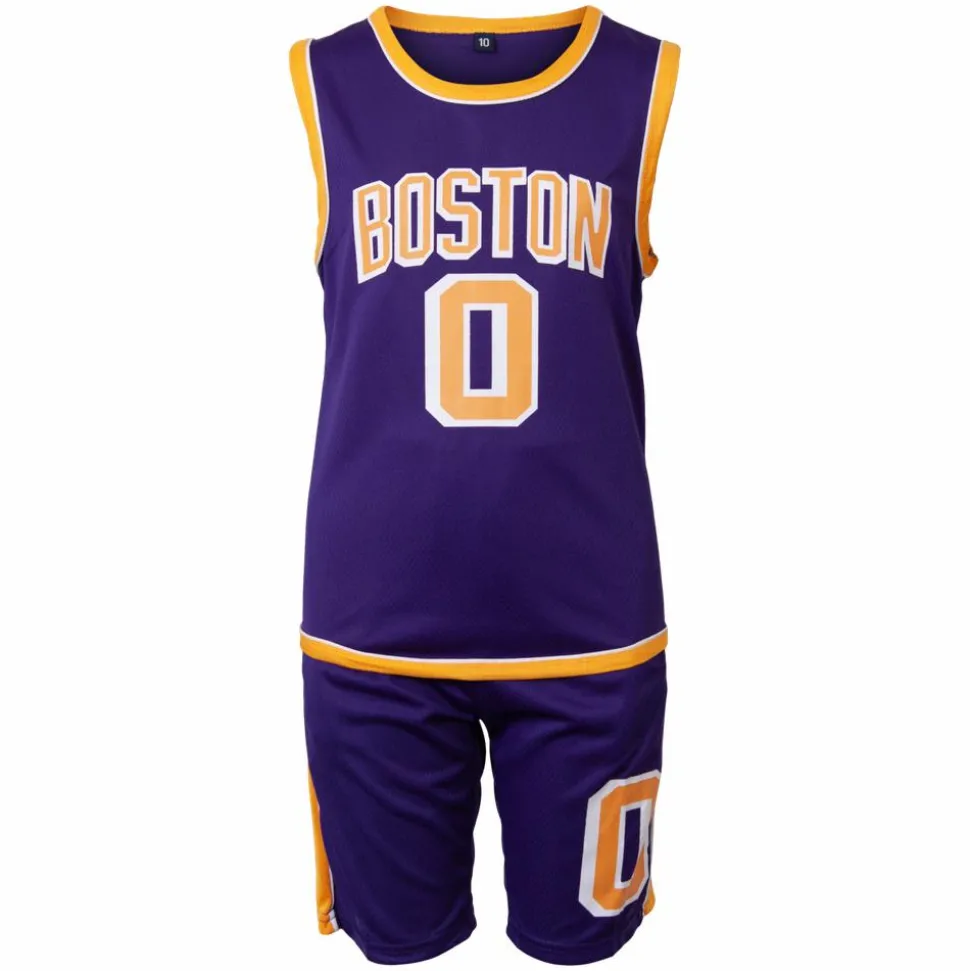 Basketball Børne Shortssæt - Lilla
