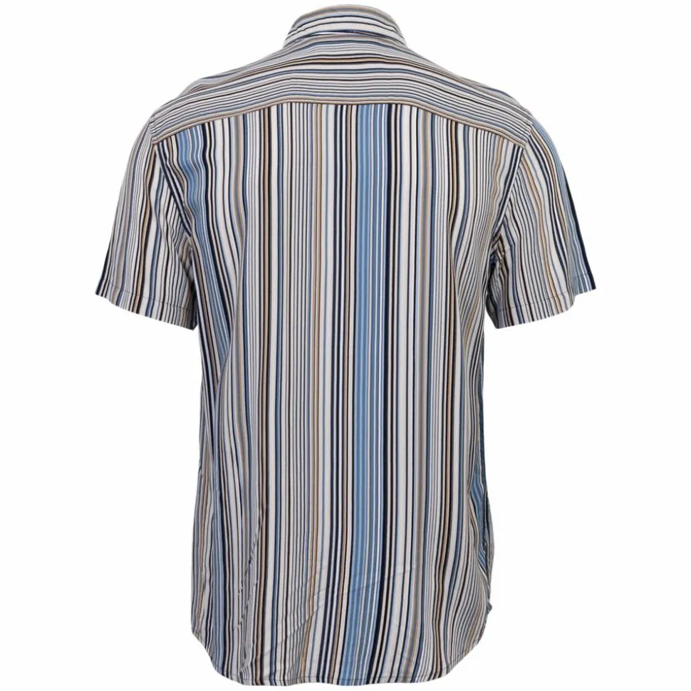Blend Agan Herre Kortærmet skjorte - Dress Blues