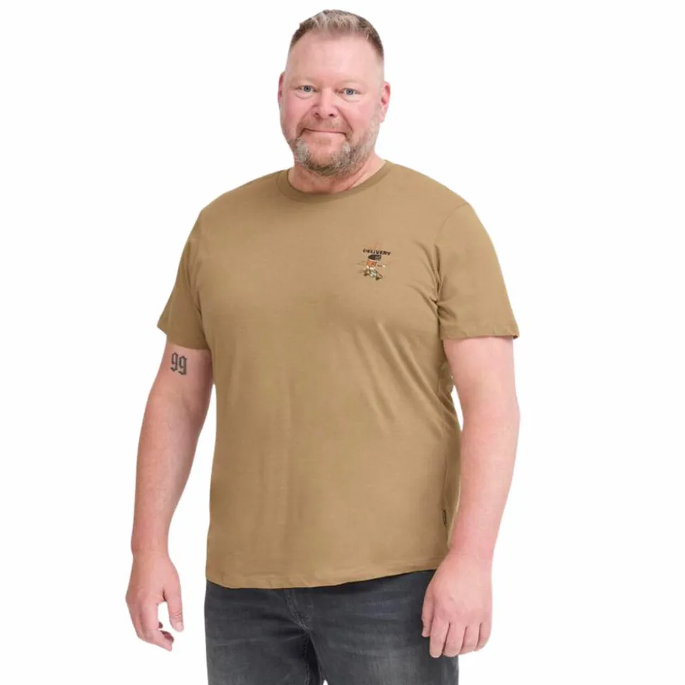 Blend Bhkaven Herre T-shirt - Sepia Tint