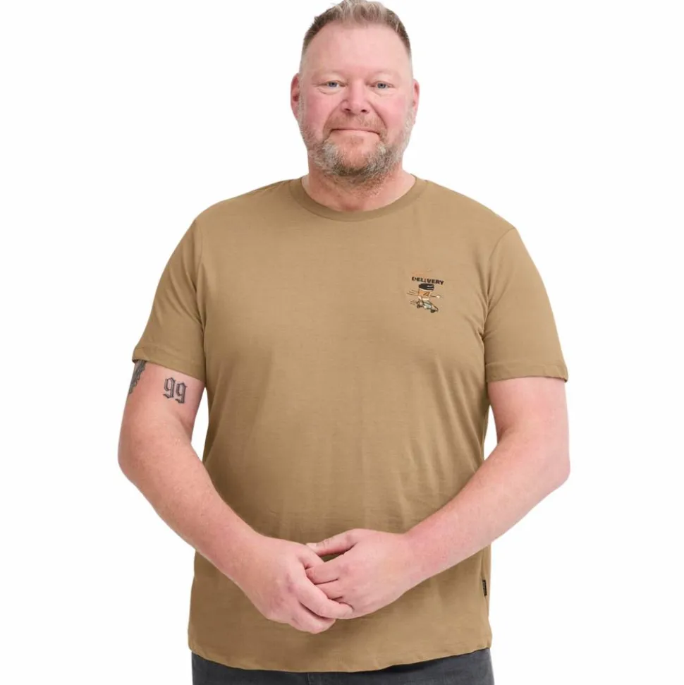 Blend Bhkaven Herre T-shirt - Sepia Tint