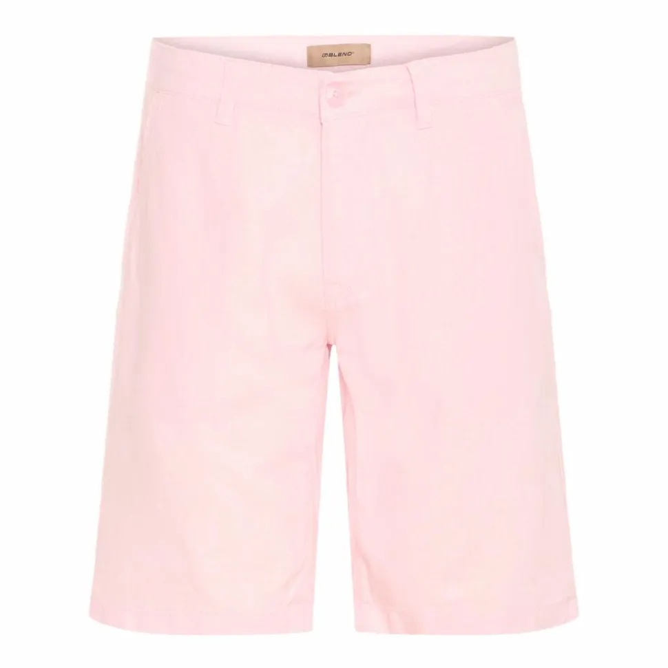 Blend Billy Herre Shorts i hørmix - Chalk Pink