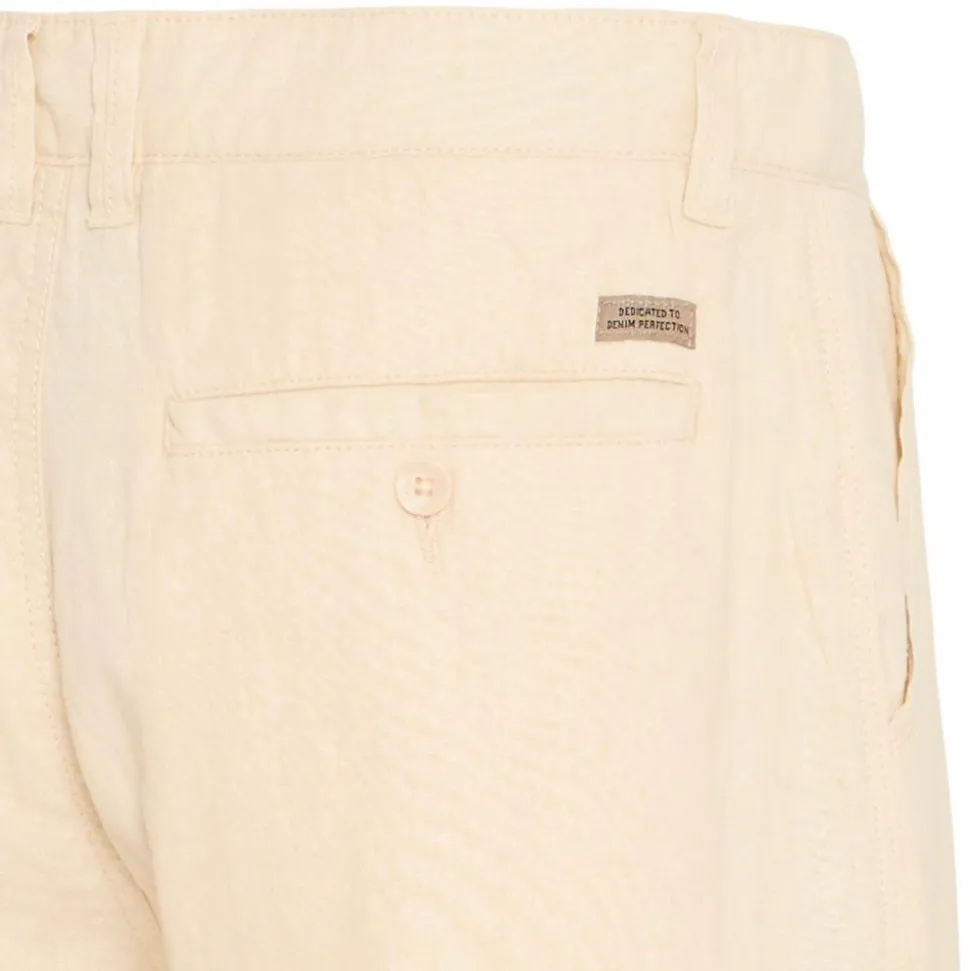 Blend Billy Herre Shorts i hørmix - Bleached Sand