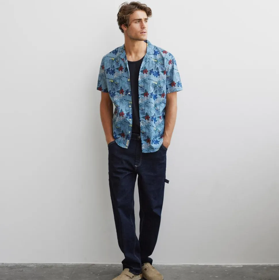 Blend Cloud Herre Jeans - Denim Unwashed Blue