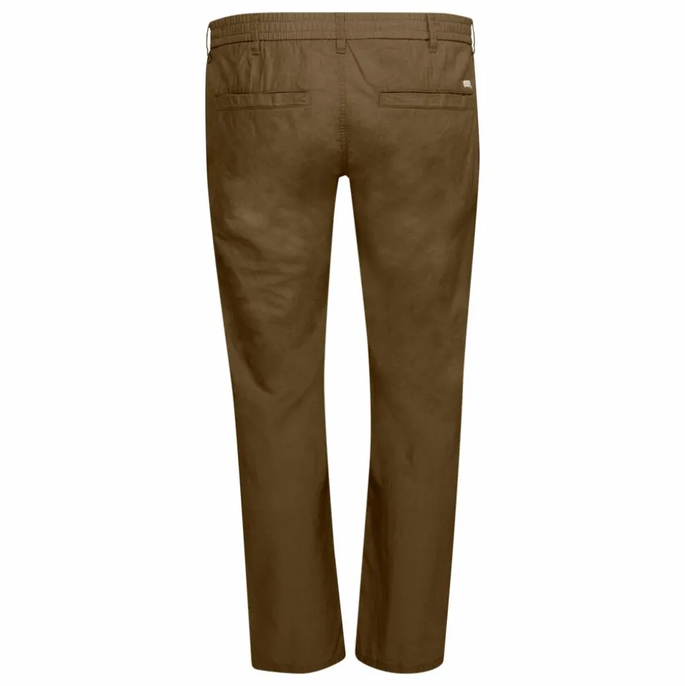 Blend Herre Bukser i hørmix Plus Size - Beech