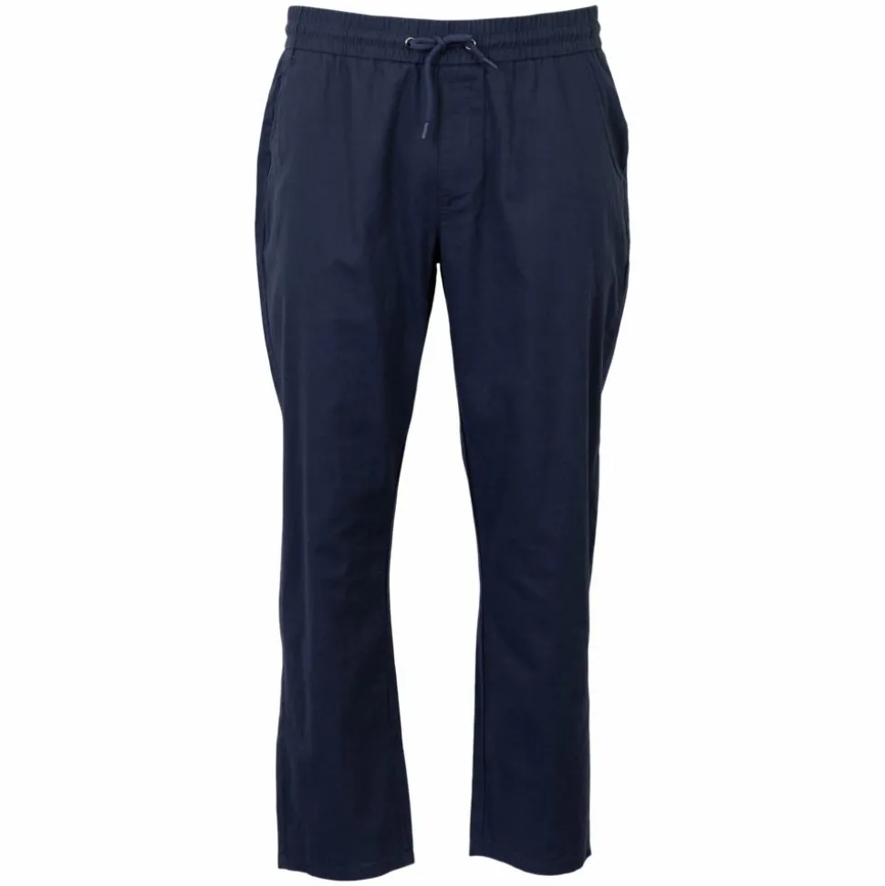 Blend Herre Bukser i hørmix - Dress Blues