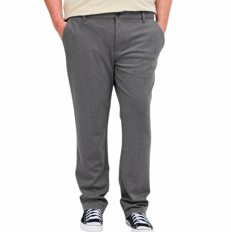 Blend Herre Bukser Plus Size - Charcoal Mix