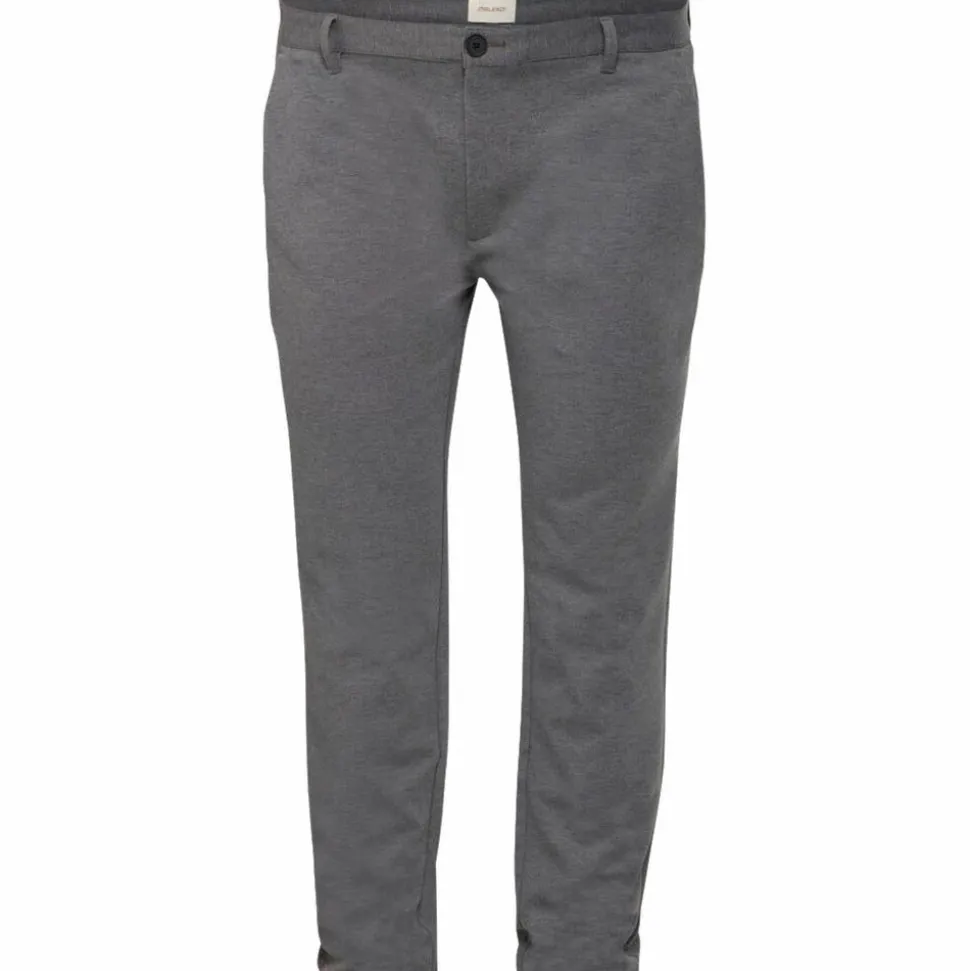 Blend Herre Bukser Plus Size - Charcoal Mix
