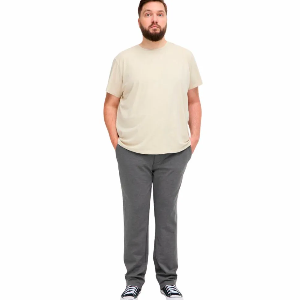 Blend Herre Bukser Plus Size - Charcoal Mix