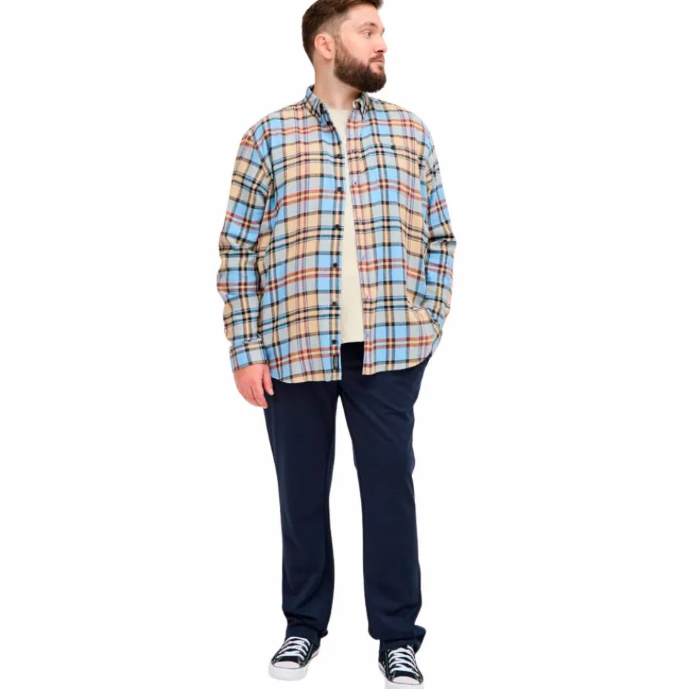 Blend Herre Bukser Plus Size - Dark Navy