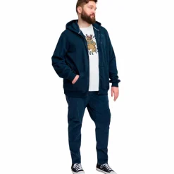Blend Herre Hættetrøje Plus Size - Dress Blues