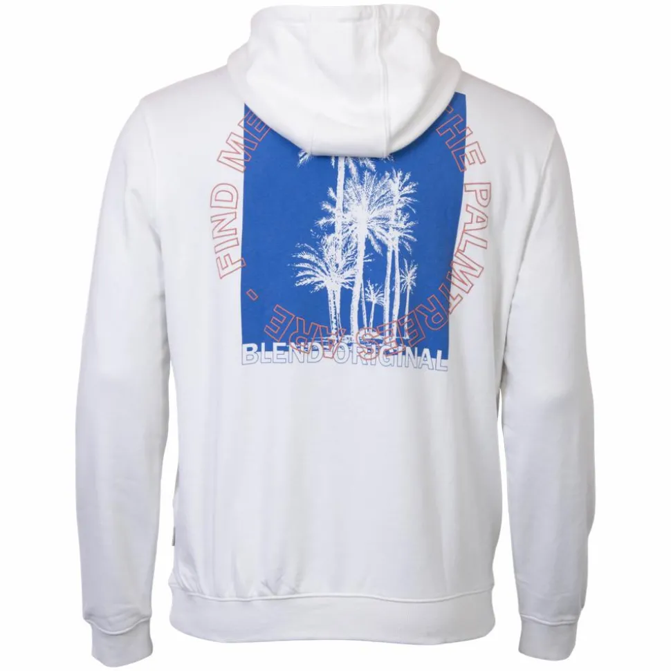 Blend Herre Hættetrøje Plus Size - Snow White