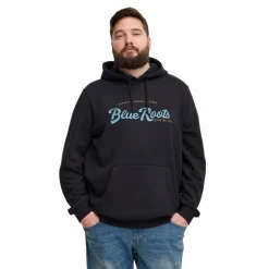 Blend Herre Hættetrøje Plus Size - Black