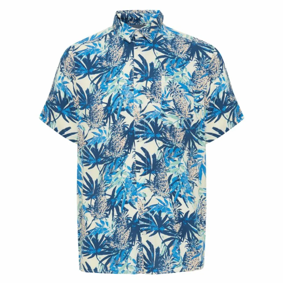 Blend Herre Kortærmet skjorte - Dress Blues