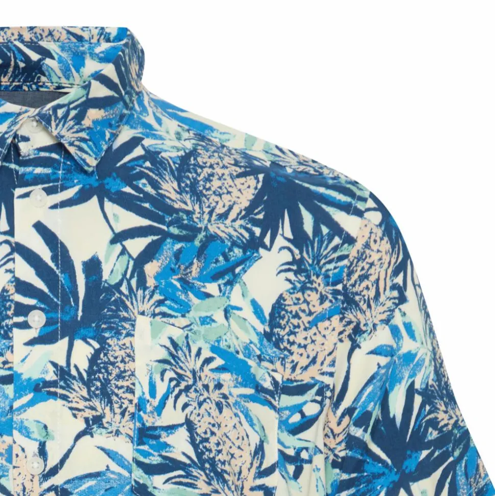 Blend Herre Kortærmet skjorte - Dress Blues