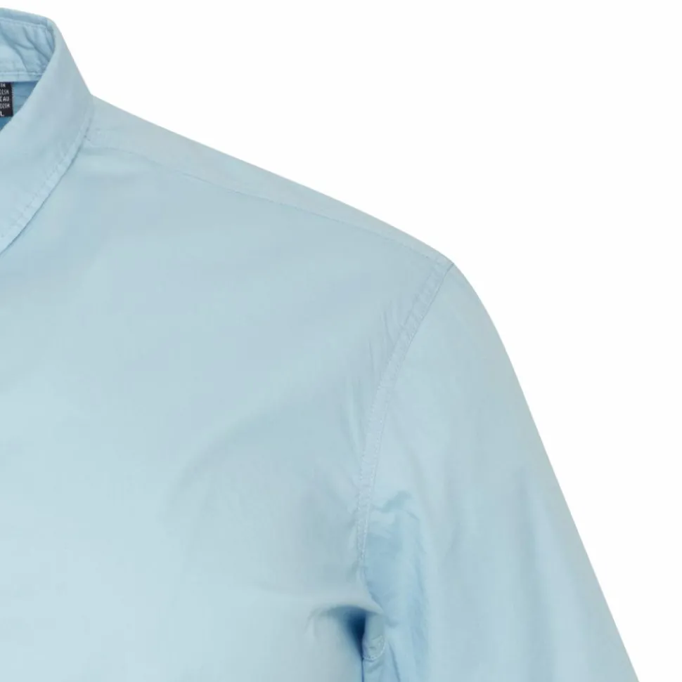Blend Herre Kortærmet skjorte Plus Size - Cashmere Blue