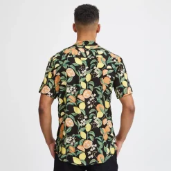 Blend Herre Kortærmet skjorte - Black