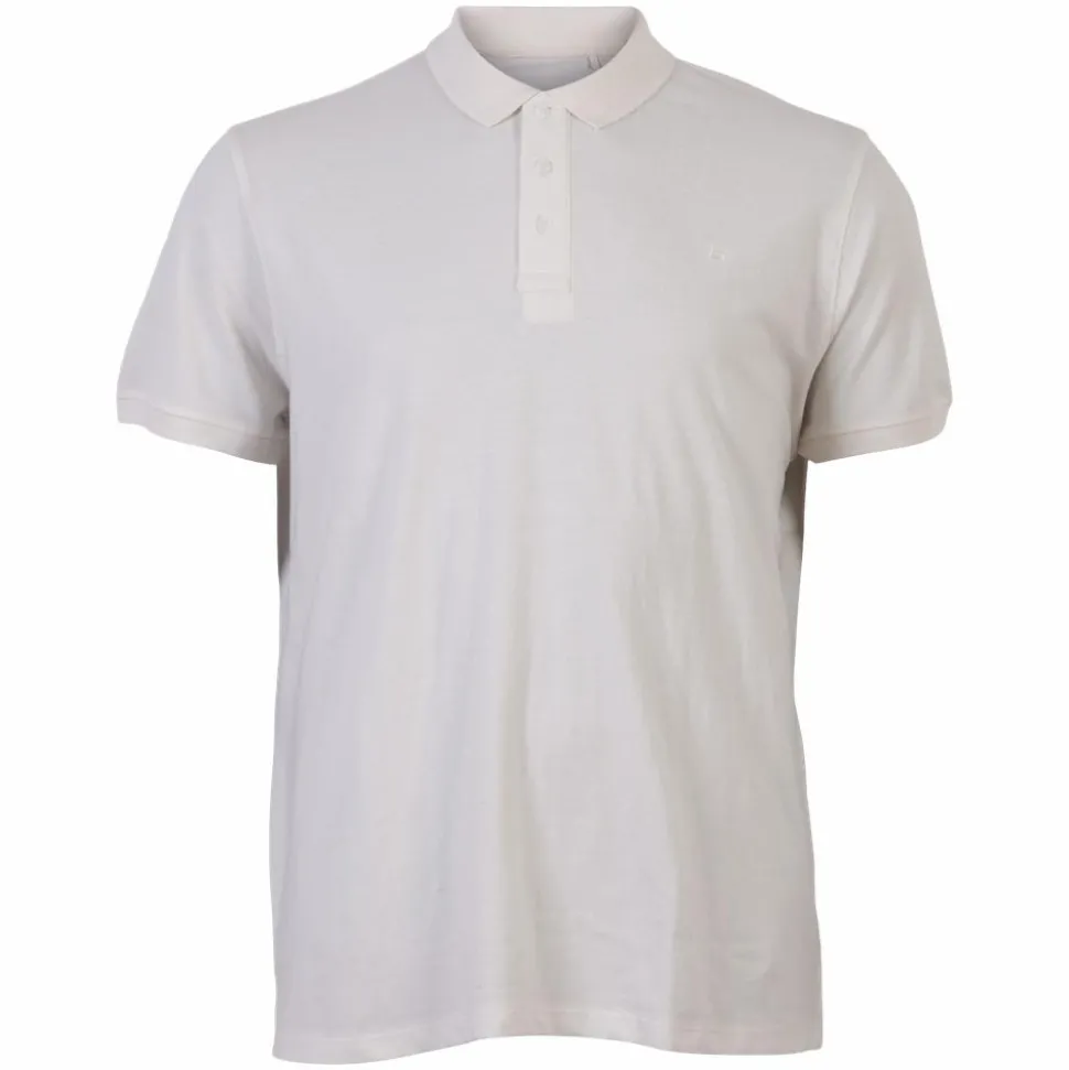 Blend Herre Polo Plus Size - Snow White