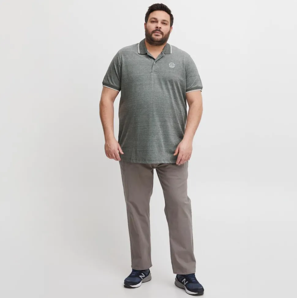 Blend Herre Polo Plus Size - Black