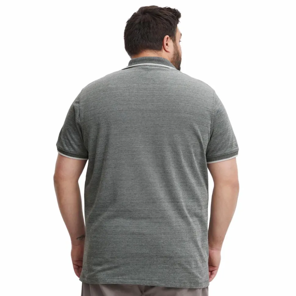 Blend Herre Polo Plus Size - Black