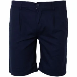 Blend Herre Shorts i hørmix Plus Size - Dress Blues
