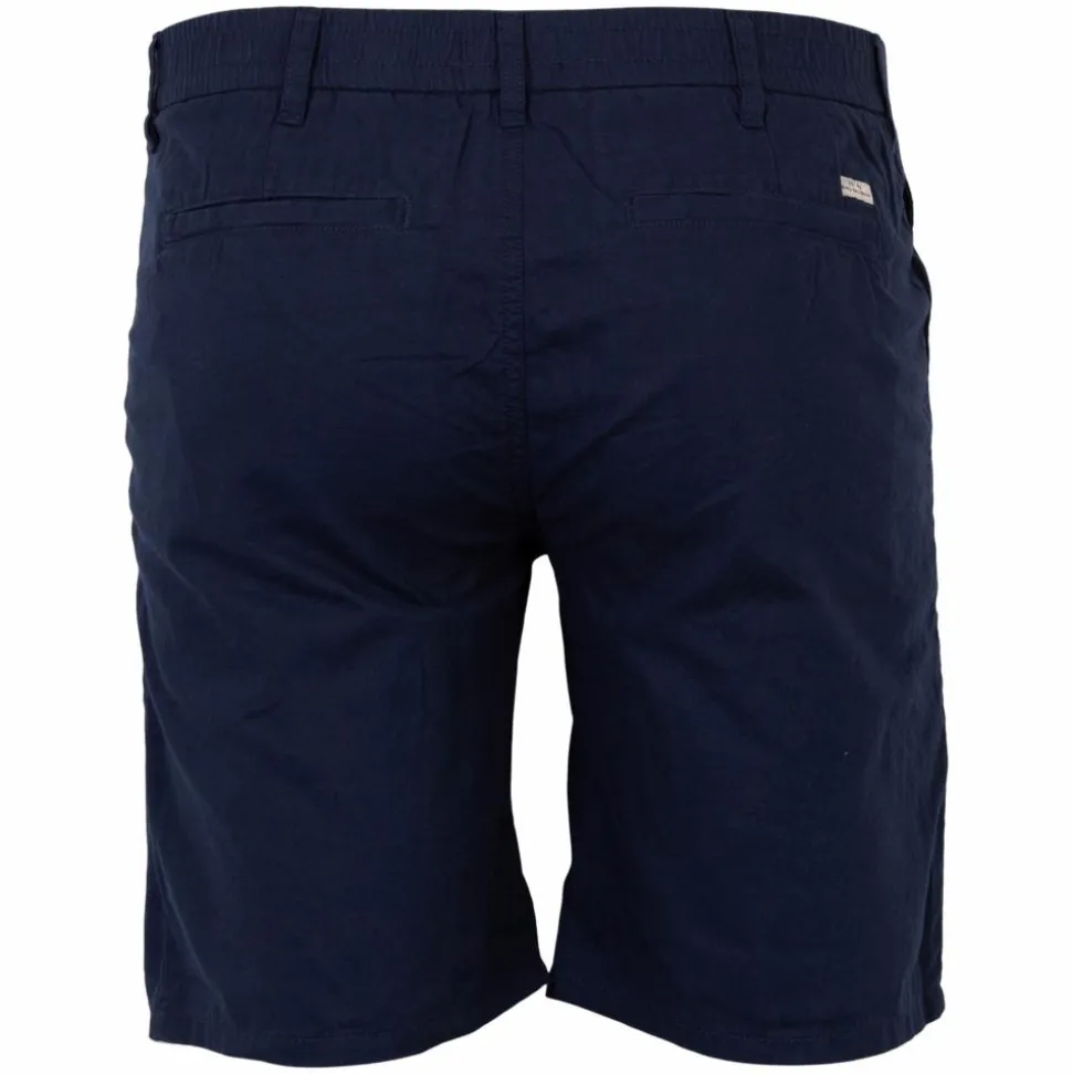 Blend Herre Shorts i hørmix Plus Size - Dress Blues