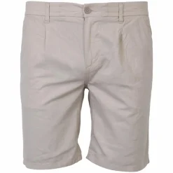 Blend Herre Shorts i hørmix Plus Size - Oyster Grey