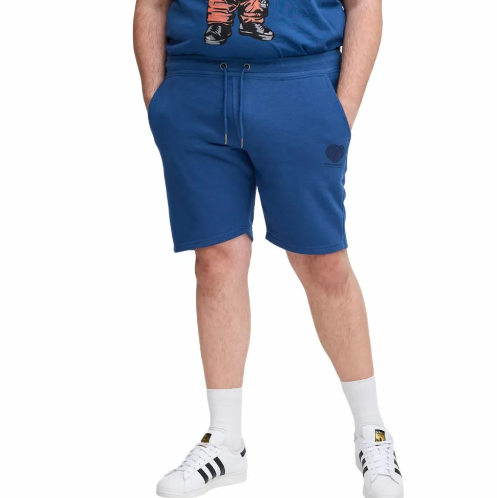 Blend Herre Shorts Plus Size - Navy Peony