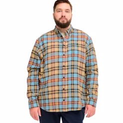 Blend Herre Skjorte Plus Size - Silver Lake Blue