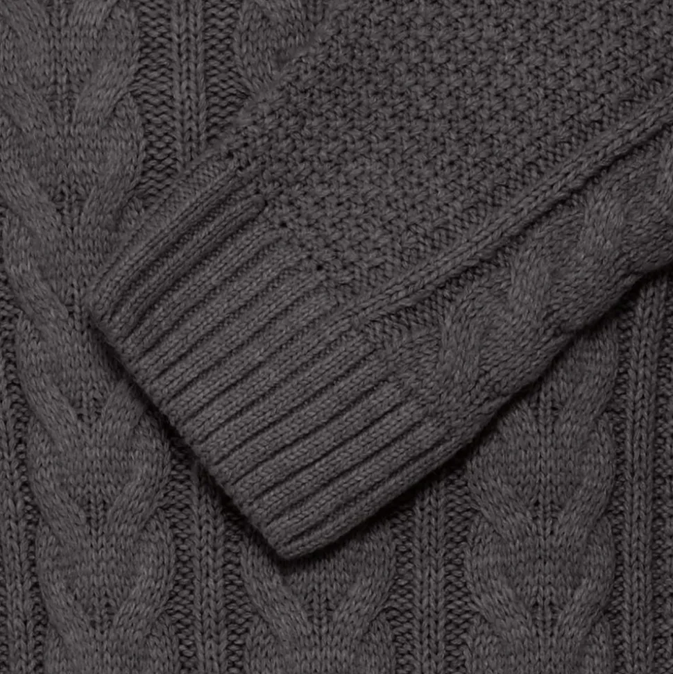 Blend Herre Striktrøje - Charcoal Mix