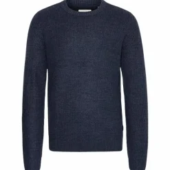 Blend Herre Striktrøje - Dress Blues