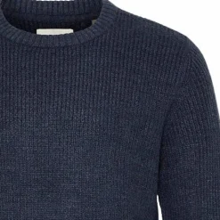Blend Herre Striktrøje - Dress Blues
