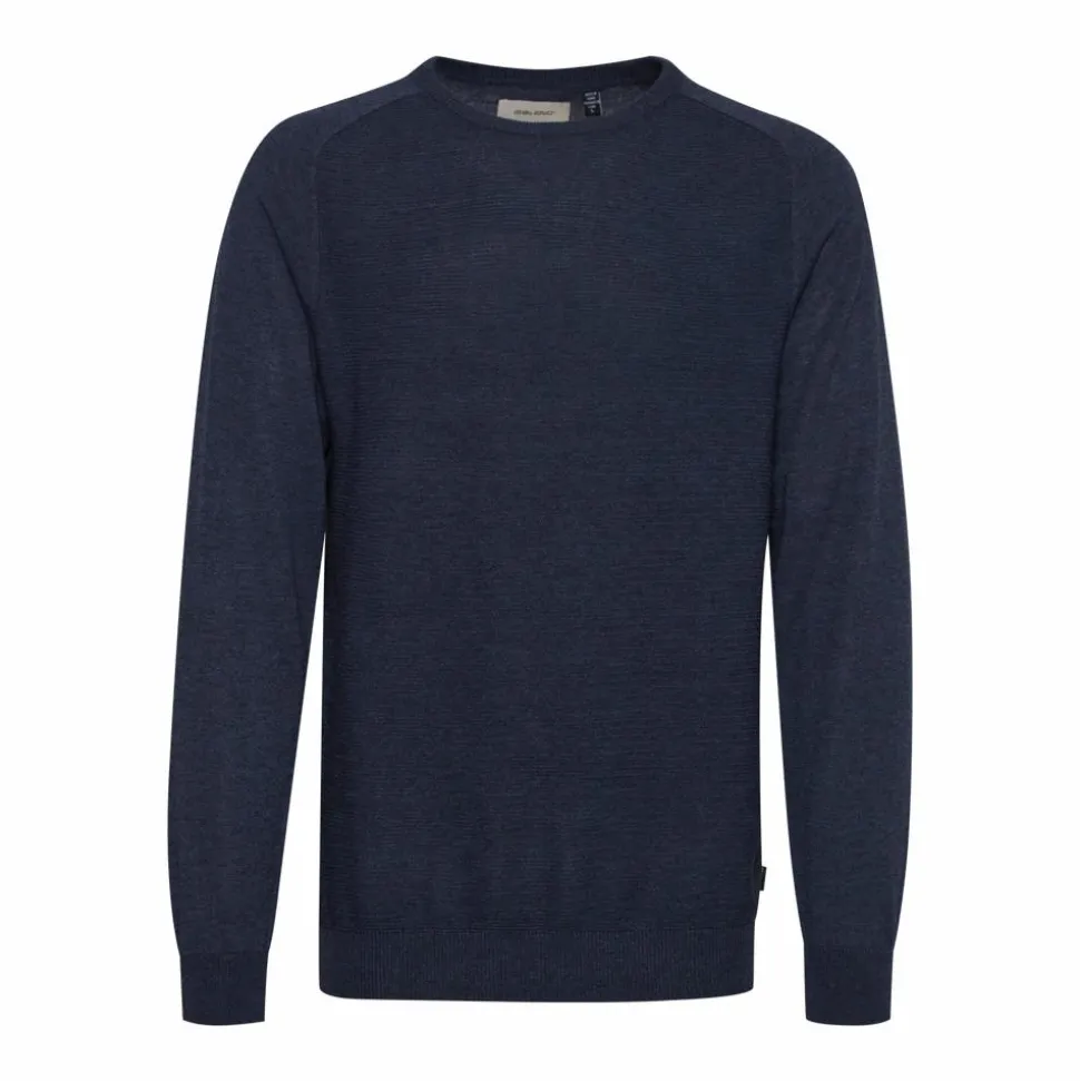 Blend Herre Striktrøje - Dress Blues