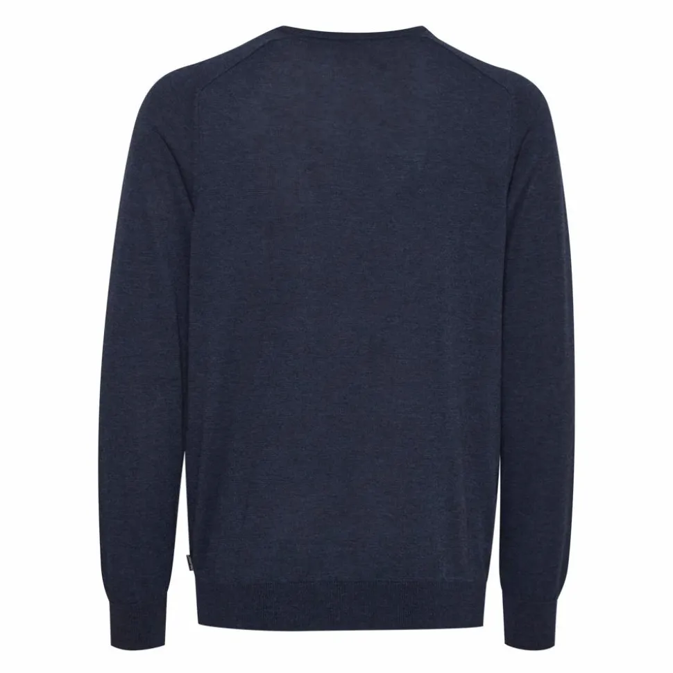 Blend Herre Striktrøje - Dress Blues