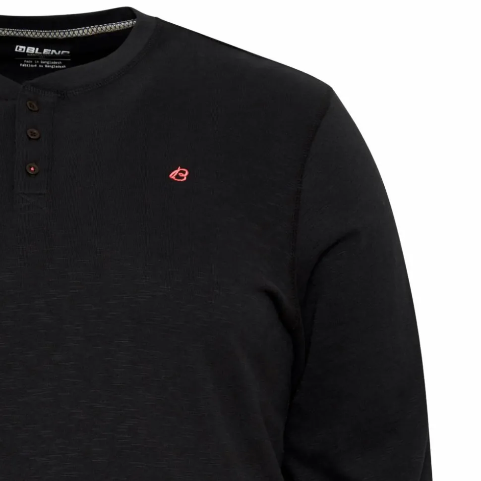 Blend Herre Striktrøje Plus Size - Black