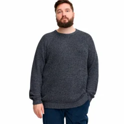 Blend Herre Striktrøje Plus Size - Dress Blues