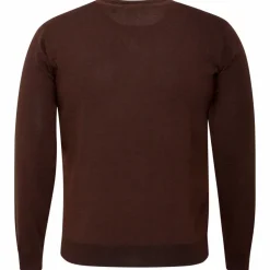 Blend Herre Striktrøje Plus Size - Chicory Coffee
