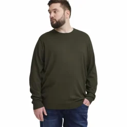 Blend Herre Striktrøje Plus Size - Forest Night