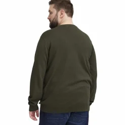 Blend Herre Striktrøje Plus Size - Forest Night