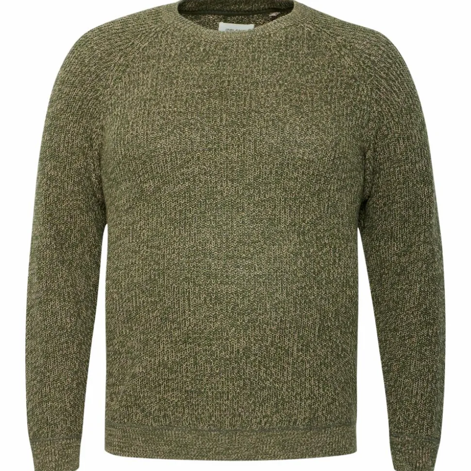 Blend Herre Striktrøje Plus Size - Forest Night