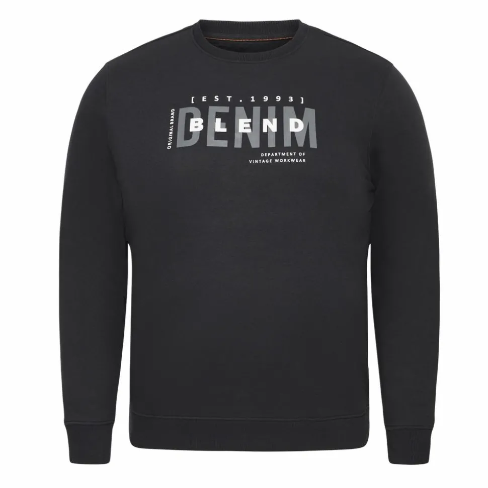 Blend Herre Sweatshirt - Black