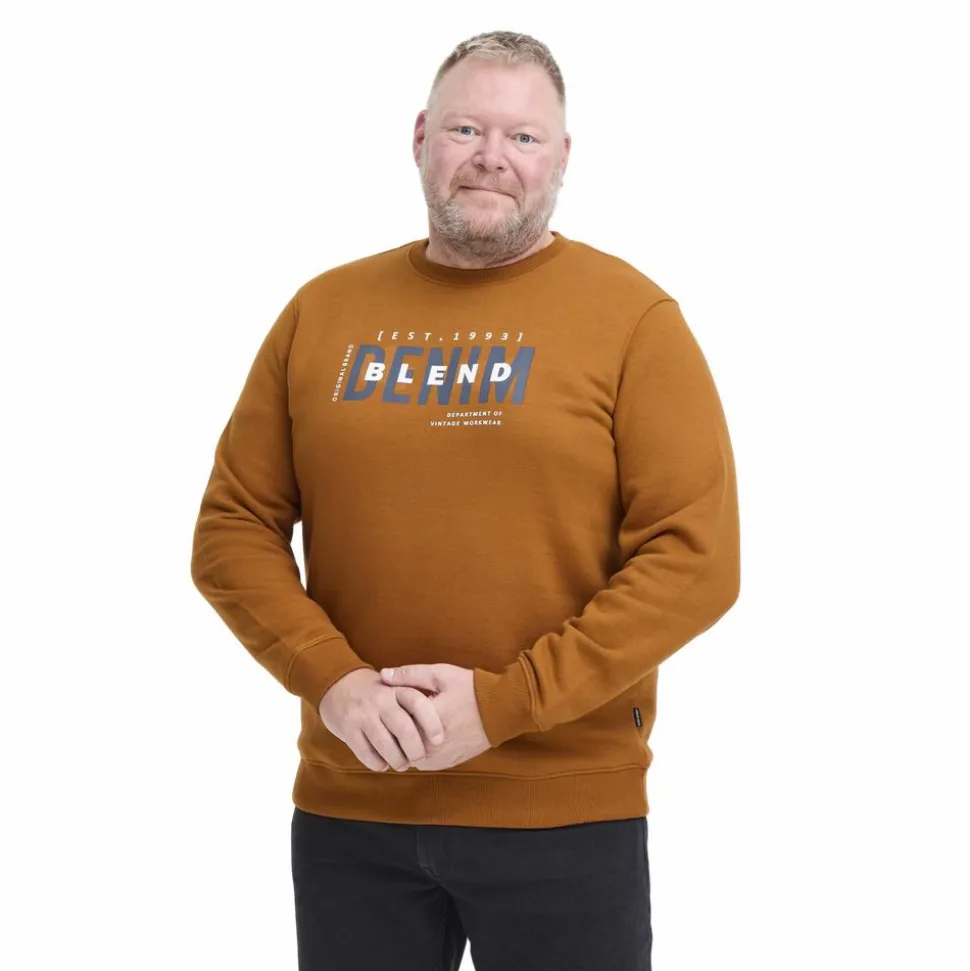 Blend Herre Sweatshirt - Caramel Cafe