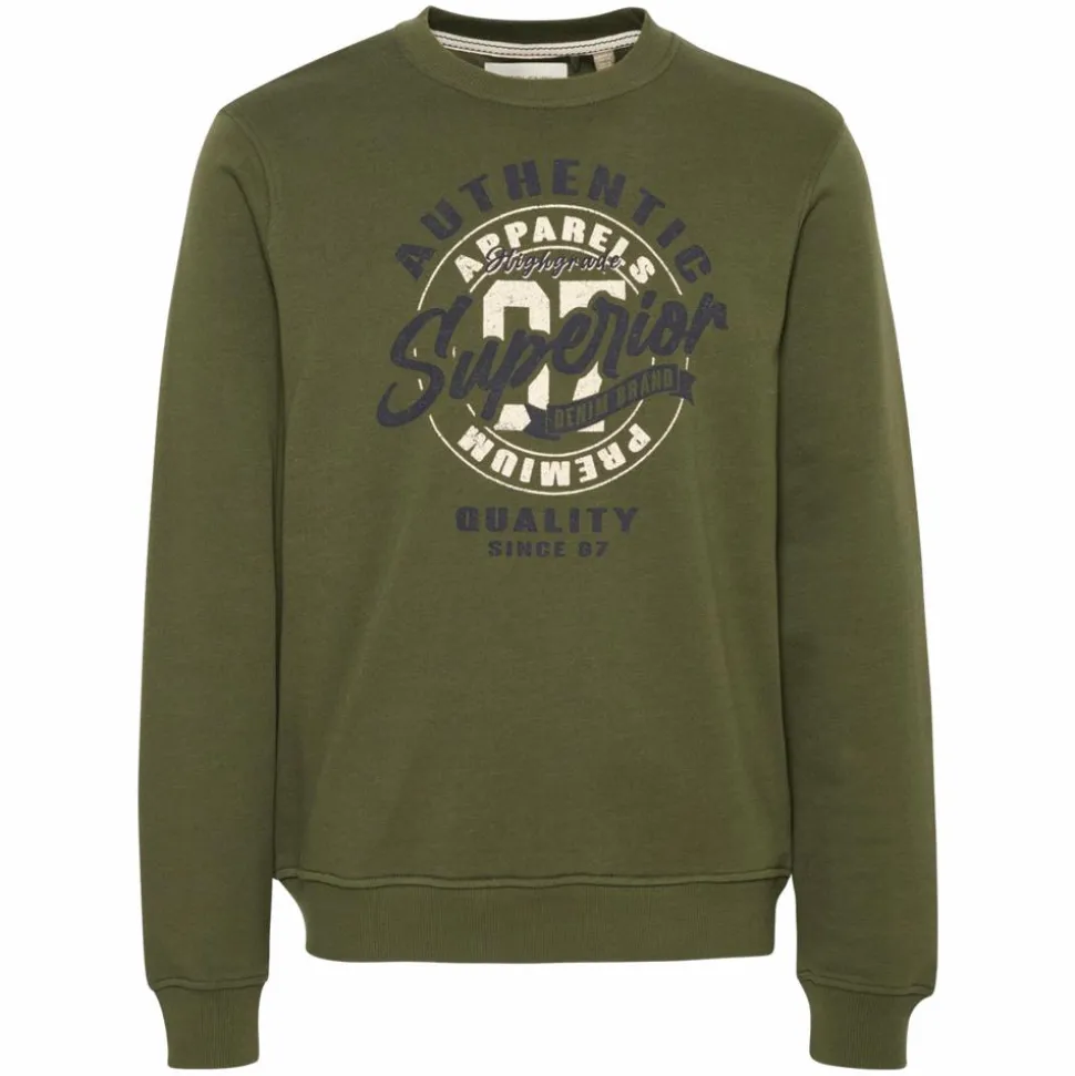 Blend Herre Sweatshirt - Olive Night