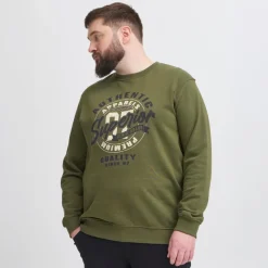 Blend Herre Sweatshirt - Olive Night