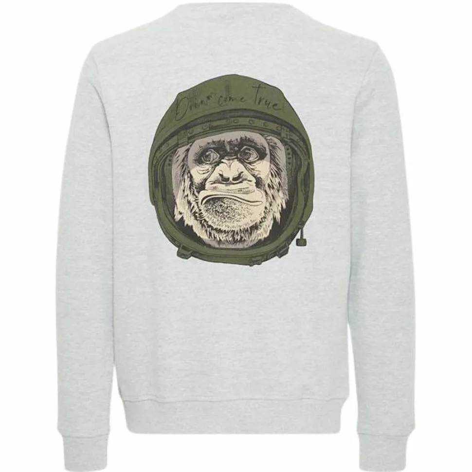 Blend Herre Sweatshirt - Stone Mix